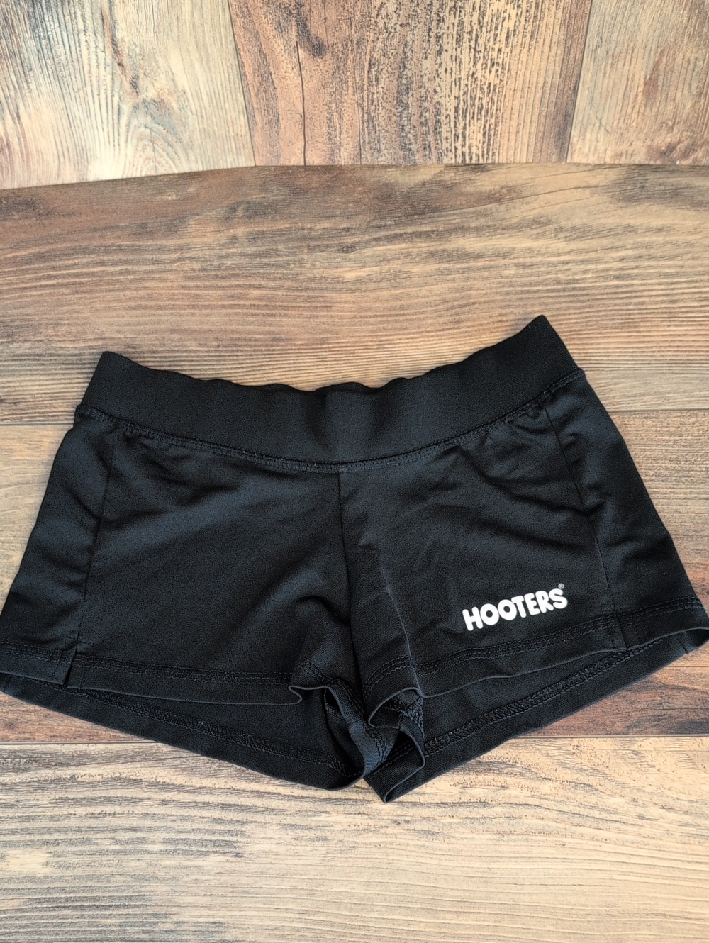 Hooters Uniform Retro Vintage Performance Athletic Spandex Shorts   930A